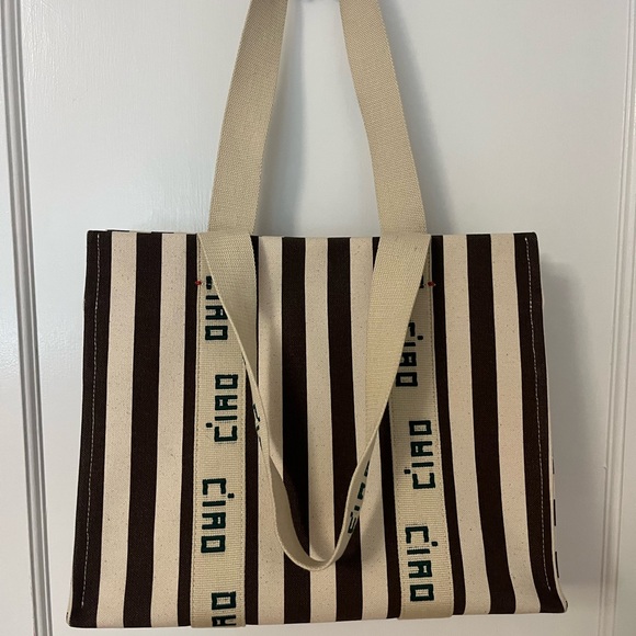 NEW for fall! Clare V Canvas CIAO Bag - Picture 1 of 4